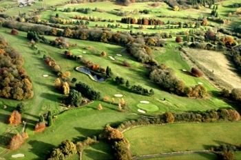 18-Holes of Golf With Coffee For Two (£24) or Four (£45) at Woodlands Manor (Up to 63% Off)