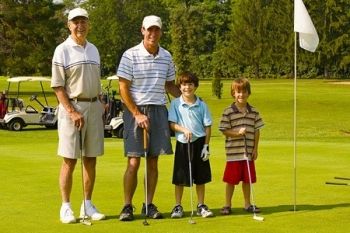 18 Holes of Family Golfing from £12.45 at Parley Golf Centre (Up to 52% Off)