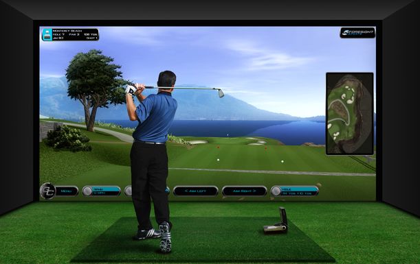 Two Hour Golf Simulator Experience With Beer For Four for at Ferndown Forest Golf Club