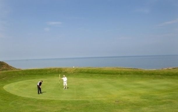 Golf for 2 at The Whitby Golf Club, with stunning coastal views