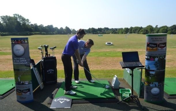 A One Hour Lesson with Matthew Stock including Flightscope anaylisis, at Surrey National Golf Club