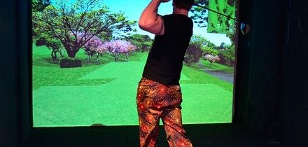 Indoor Golf with Nachos and Beer for Two of Four at The Green Manchester (Up to 63% Off)