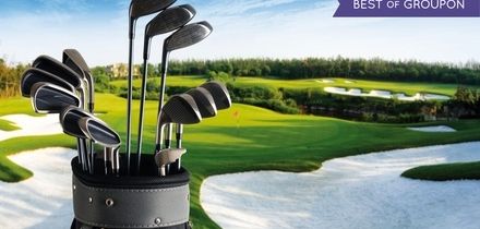 18 Holes of Golf with Bacon Roll and Coffee for Two or Four at Wildwood Golf and Country Club (Up to 76% Off)