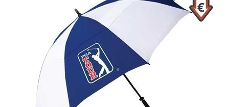 PGA Tour 62'' Windproof Double Canopy Umbrella for £12.98 (48% Off)