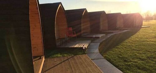 £49 (at Rodway Hill Golf Course Eco Hotel) for an overnight break for two in an Eco pod with 'unlimited' golf and breakfast, £69 for two nights or £89 for three nights - save up to 38%