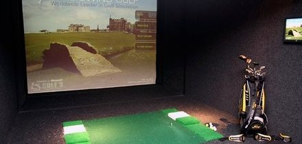 Indoor Golf with Nachos and Beer for Two of Four at The Green Manchester (Up to 70% Off)